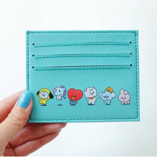 Cardholder CUSTOM Dompet Kartu 6slot wanita pria bisa kasih nama kado unik