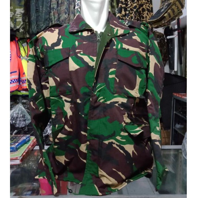Jaket Loreng Bolak Balik Malvinas Jaket Loreng TNI AD