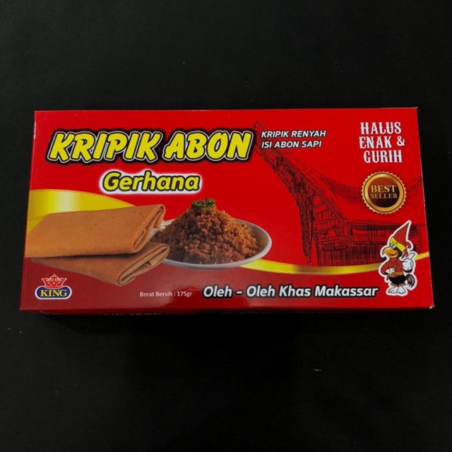 

KRIPIK ABON OLEH-OLEH KHAS MAKASSAR