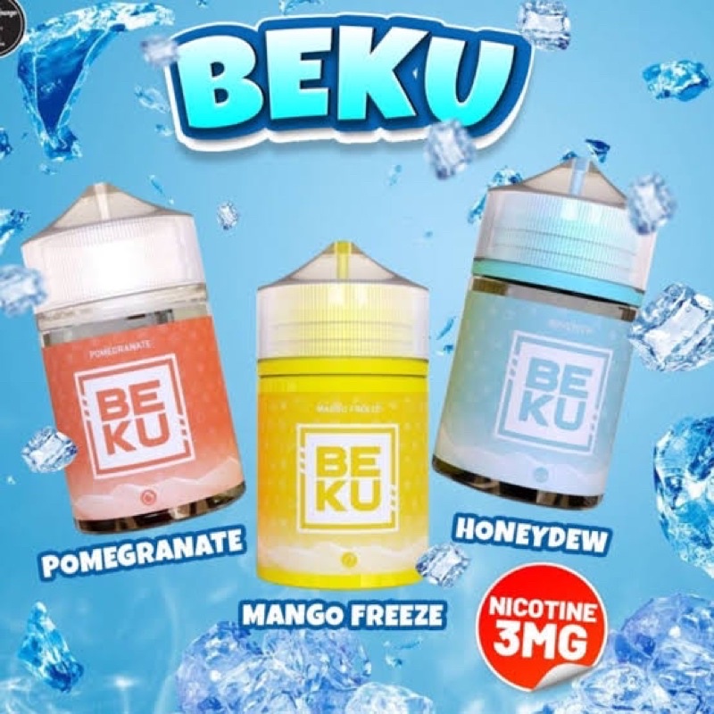 Beku BEQU Liquid Vape Freebase 60ml