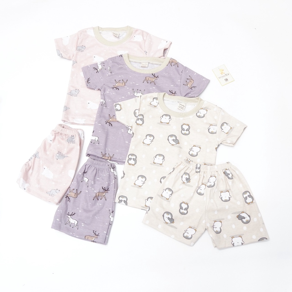 Winteku Set Oblong Girl Artic -Setelan Oblong PENDEK Girl