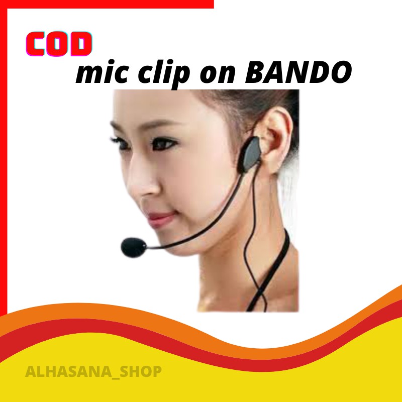 ALAT REKAM VLOGGER MIC CLIP ON/AUDIO REKAMAN MIC CLIP ON/MIC CLIP ON SMULE BANDO/MICROFON MIC CLIP O