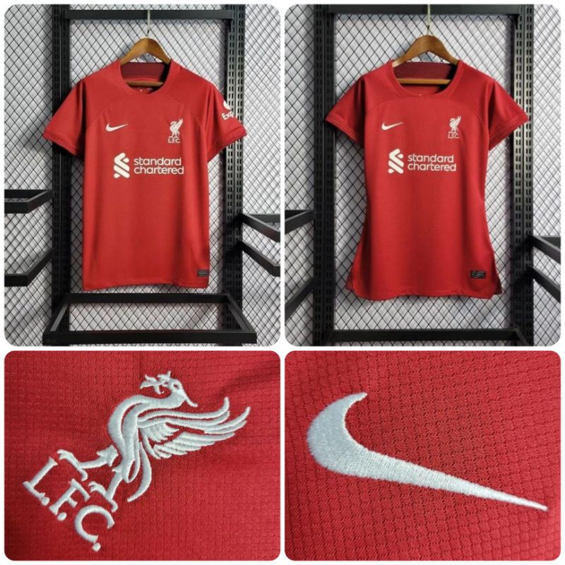 JERSEY BOLA COUPLE LIVERPOOL HOME COWOK & CEWEK LADIES 2022 2023 GRADE ORI IMPORT