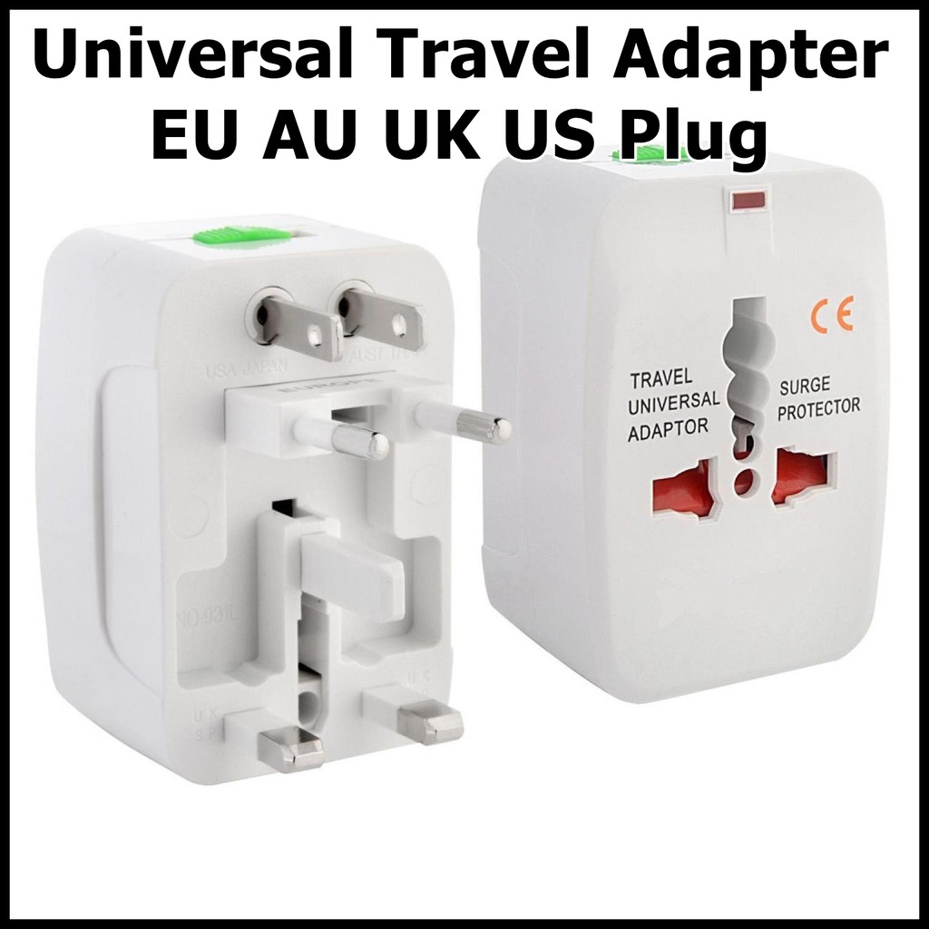 Universal Travel Adapter EU AU UK US Plug 931