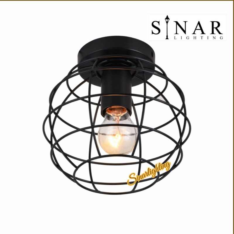 Lampu plafon ceiling minimalis vintage 8761