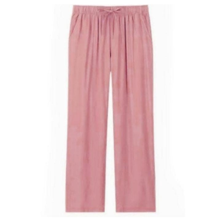 KULOT PANJANG UNIQLO/KULOT RAYON PREMIUM UNIQLO RELACO-SALMON