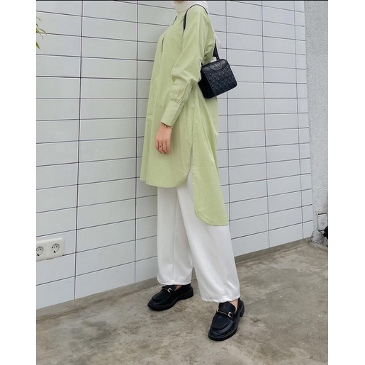 Godiva96 -  AILEN OVERSIZE LONG TUNIK / HANLEY LONG TSHIRT