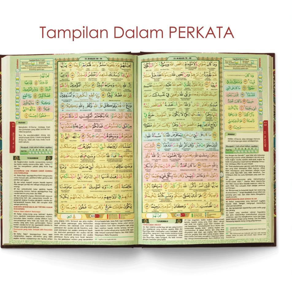 ALQURAN HAFALAN AL-HUFAZ | ALQURAN Terjemah PerKata | Terpopuler dari Cordoba - Ukuran A5 dan B6