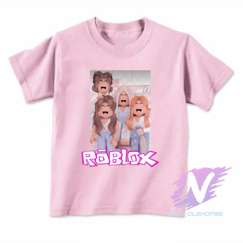 kaos roblox anak baju anak character roblok girl