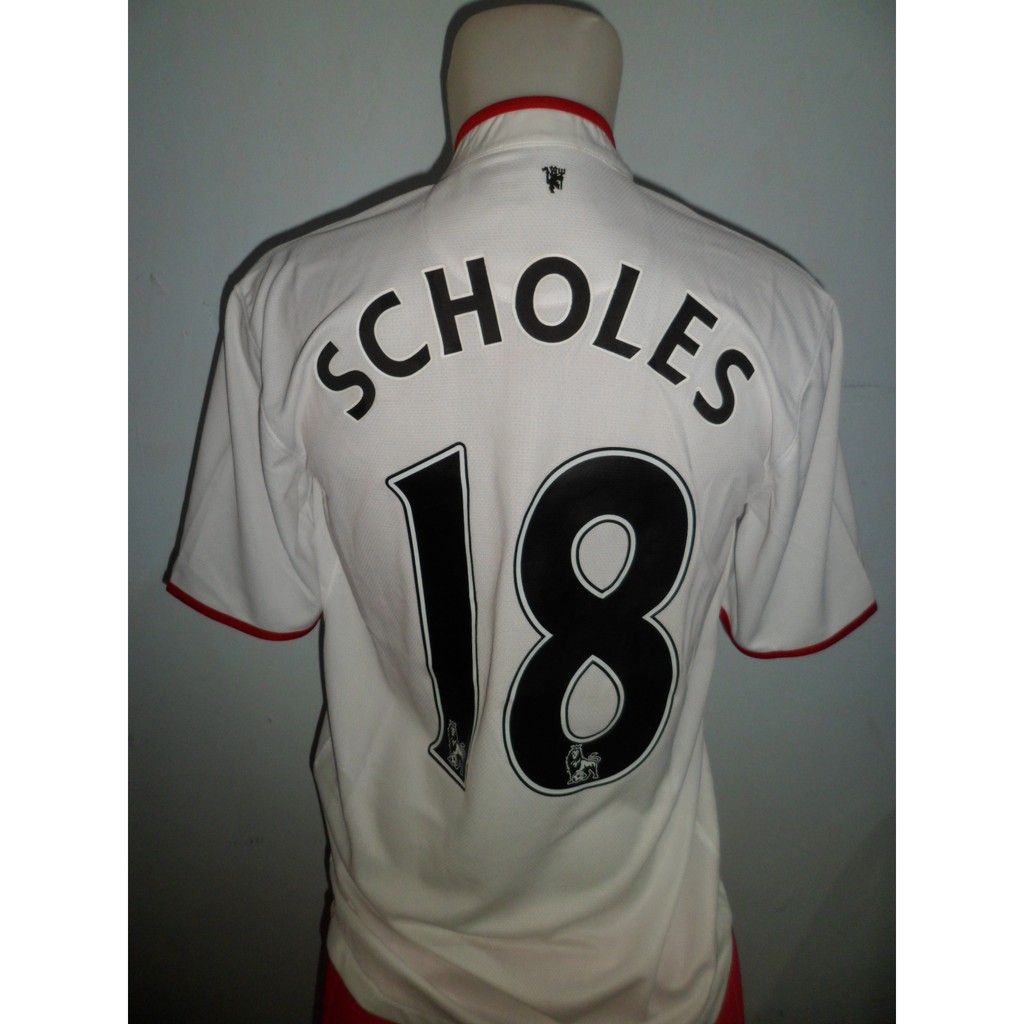 Jersey M*U Away SCHOLES (18) 2012/2013 A3 size M