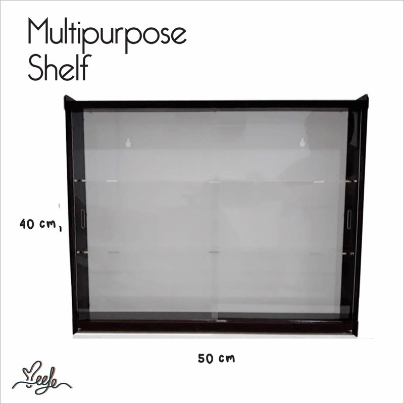 Multipupose Shelf Acrylic | Rak Serbaguna akrilik