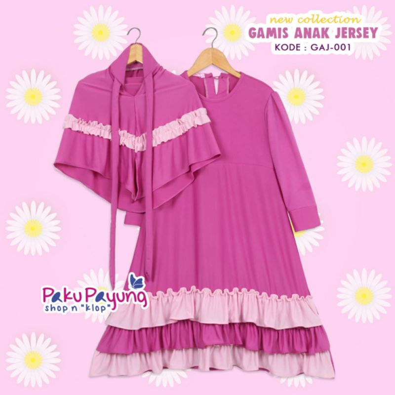 gamis anak/gamis paku payung