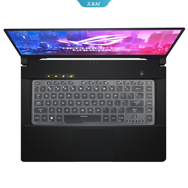 Skin Silikon Pelindung Keyboard ASUS ROG Zephyrus GA502I M GU502 GX502 15.6 &quot;