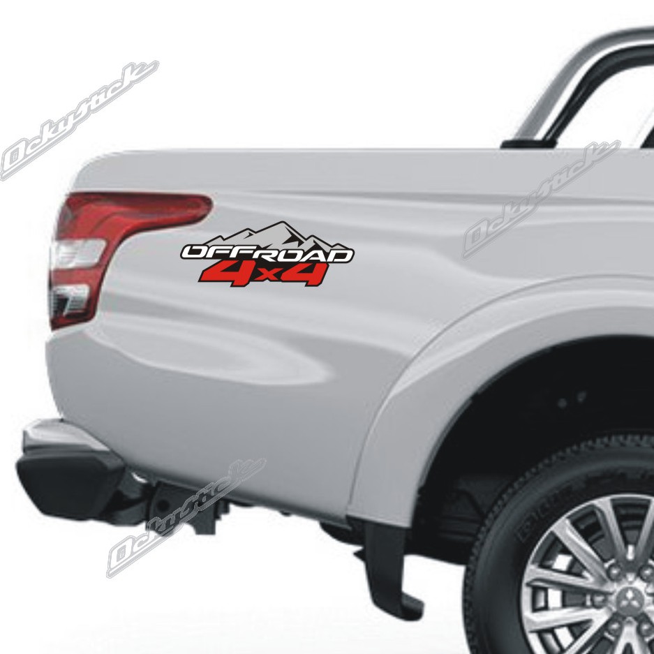 cutting sticker OFFROAD 4X4 stiker mobil stiker offroad