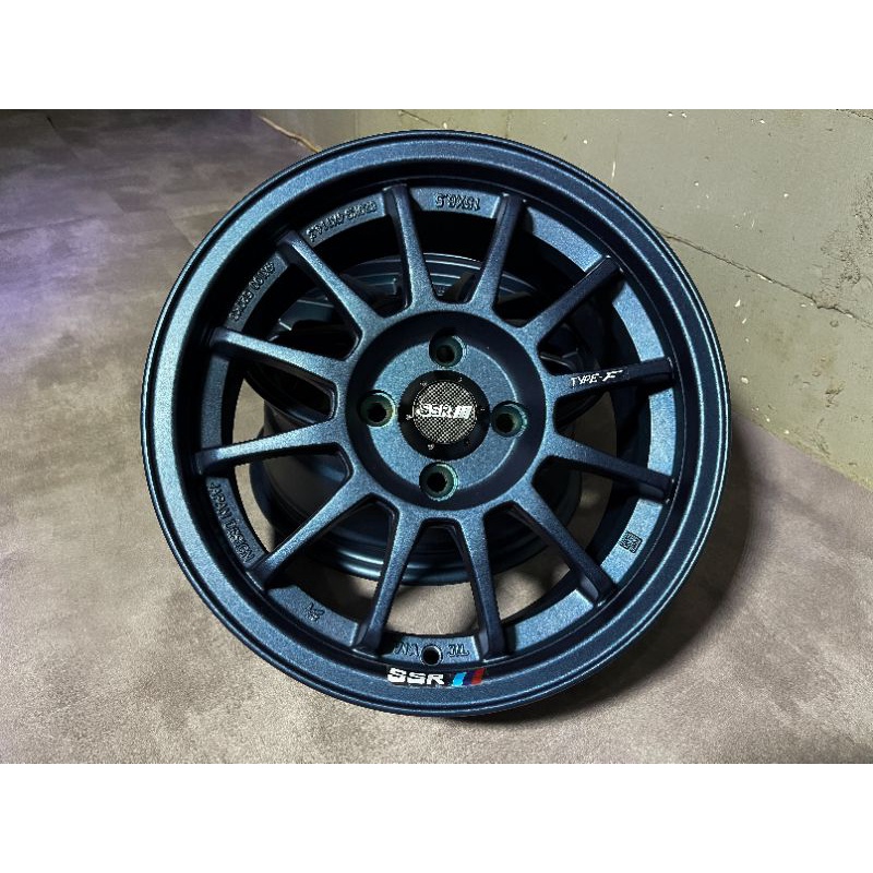 VELG TYPE F RING 15 BIRU PCD 4x100