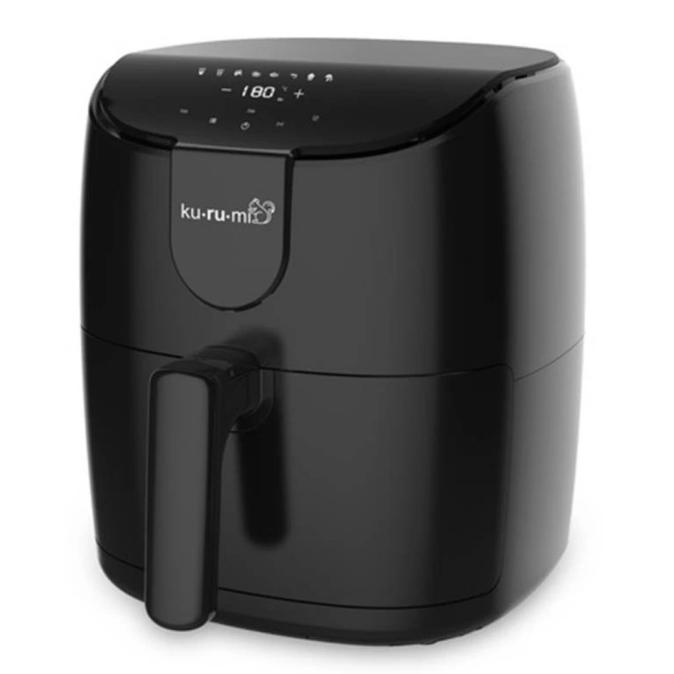 Jual Kurumi Home Kh 302 Low 650 Watt Air Fryer 3.5L Airfryer Black Mamidiana34 Shopee Indonesia