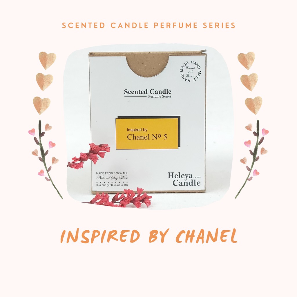 Scented Candle Perfume Series / Lilin Wangi - Chanel No. 5