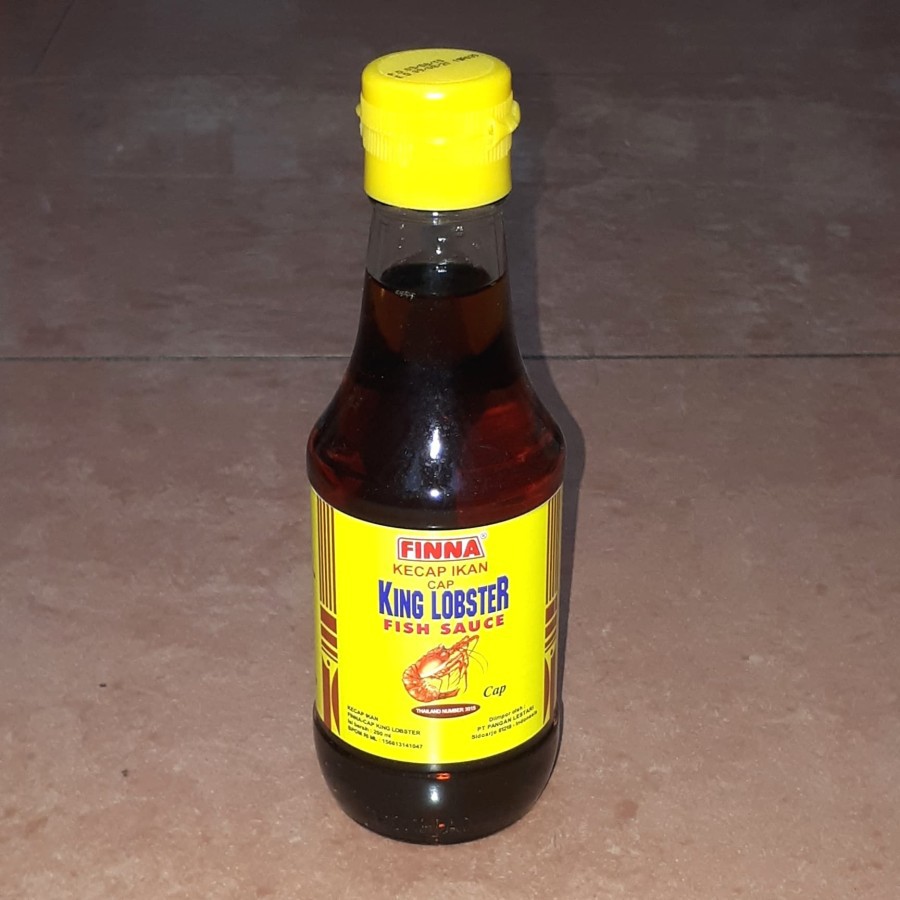 Finna Kecap Ikan Cap King Lobster Fish Sauce 200ml Fina