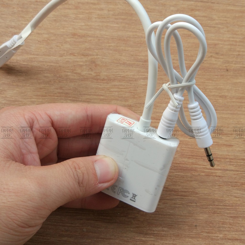 Kabel Converter Mini HDMI to VGA NYK Original Adapter Adaptor Konverter Proyektor Projector