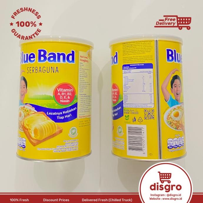 

READY COD Blue band serbaguna kaleng 1 kg / margarin / mentega blueband