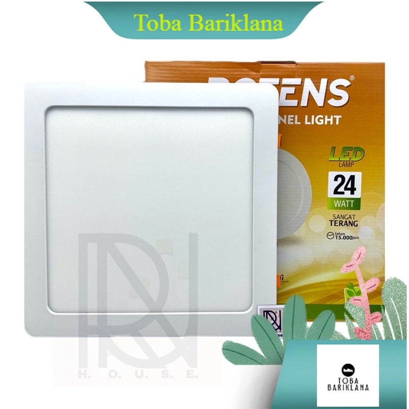 Downlight Led 24 Watt Kotak Inbow Led Panel Light lampu plafon 30x30 cm