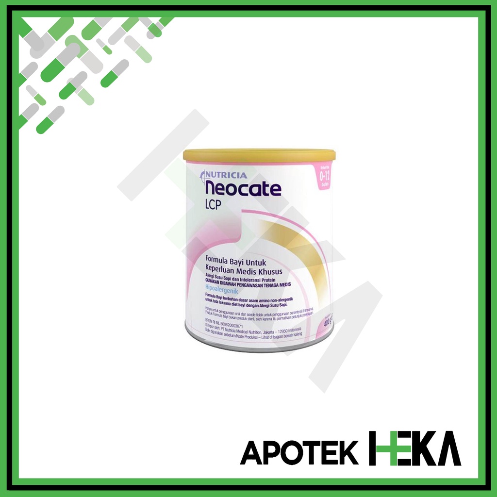 Neocate LCP 400 g - Susu Formula Alergi Susu Sapi 0-12 Bulan (SEMARANG)