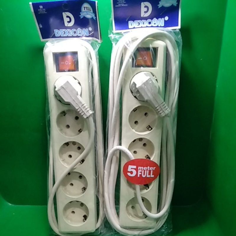 STOP KONTAK KABEL DEXICON 5M~4LB
