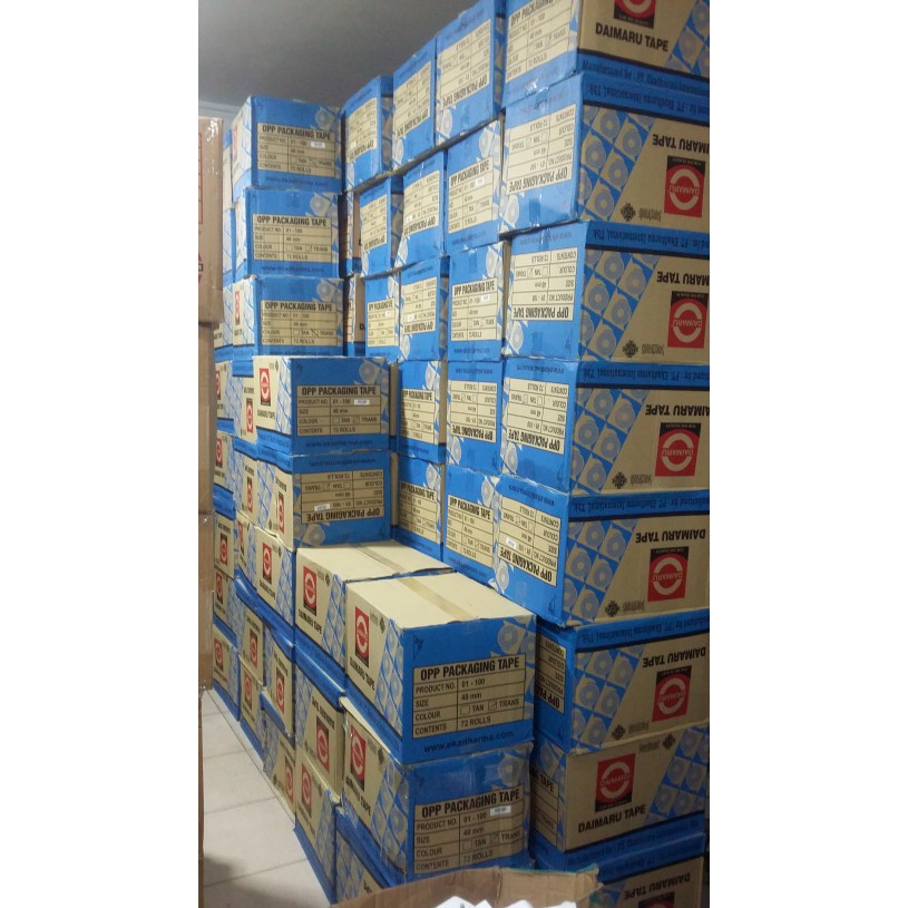 

POMO Daimaru Lakban Coklat 2 Inch (90 yard). Harga pabrik