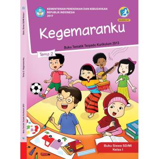 Buku Paket Tematik k13 Sd kelas 1 semester 1 revisi 2020