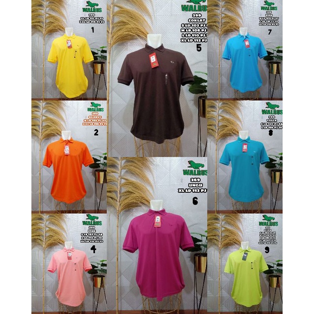 KAOS POLO PRIA WALRUS POLOS