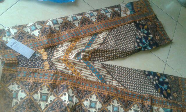 Sgh159 Sinaran Kulot Tumpuk Celana Cullotes Pants Panjang Ethnic Sogan Batik Modern Murah Kipas