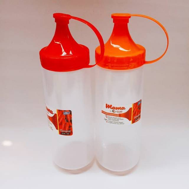 Botol saos, botol kecap bahan plastik berbagai ukuran