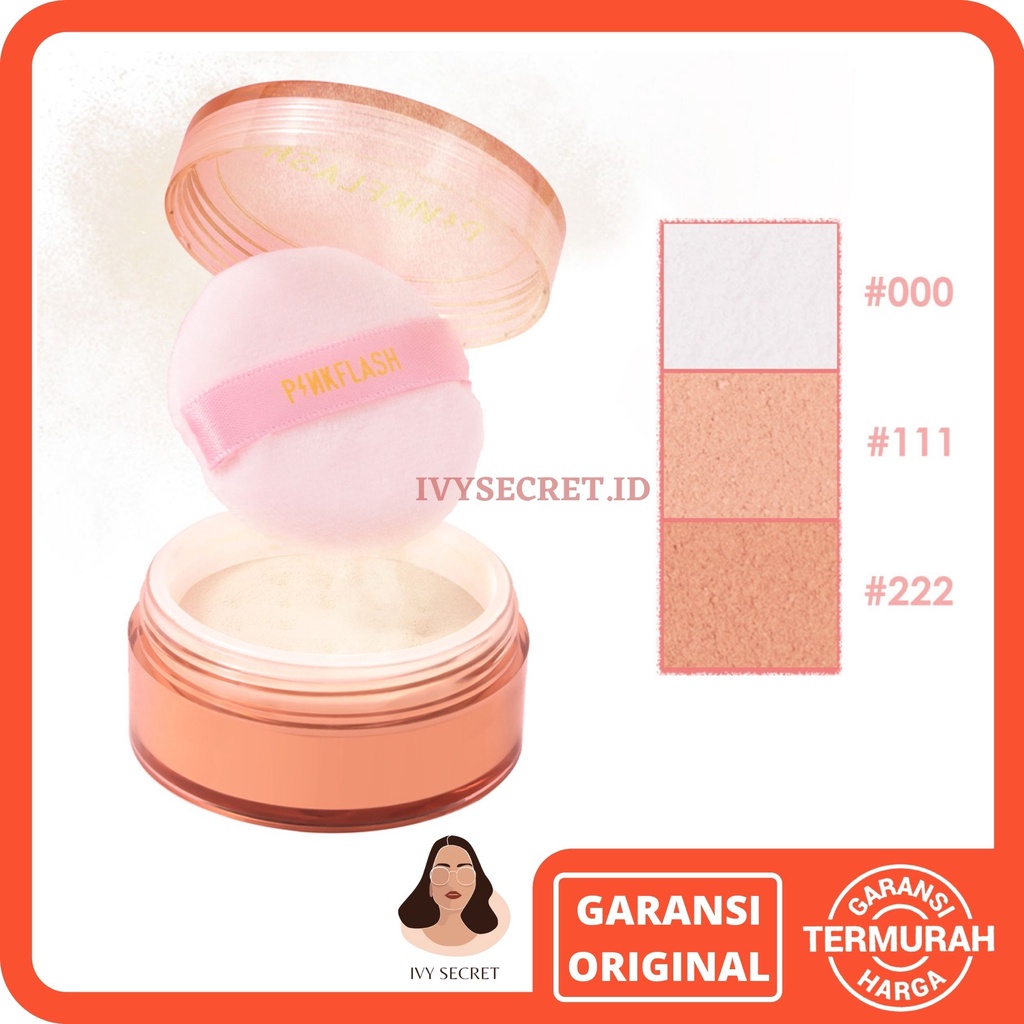 Pinkflash Ohmyself Oil Control Translucent Loose Powder Pinkflash Loose Powder Oil Controller Pinkflash Bedak Tabur Pinkflash Bedak Pinkflash Pinkflas Bedak Pink Flash