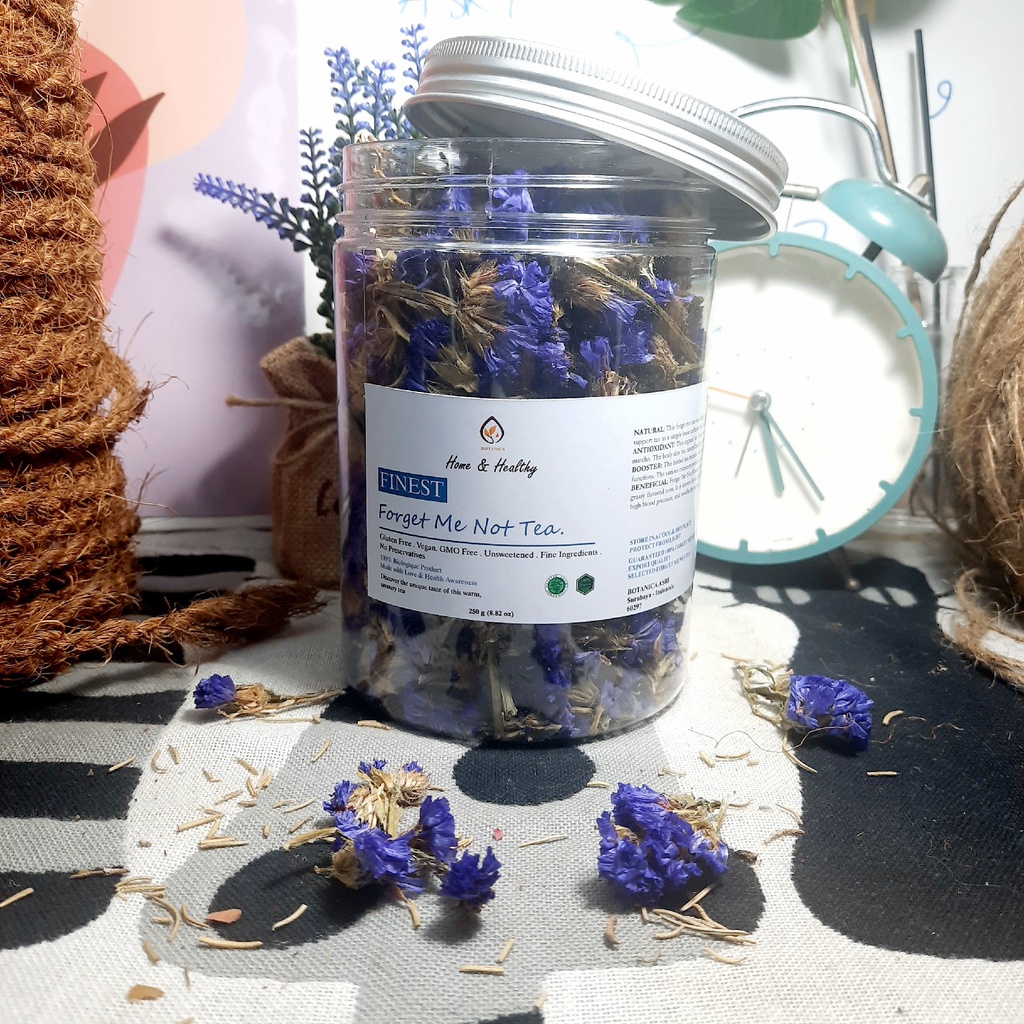 

Botanica Forget Me Not Tea Ceremonial Grade 250 gr/500 gr/1000 gr - Teh Forget Me Not Import