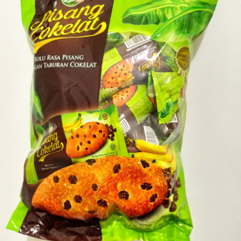 

Bolu PISANG COKELAT Bali Hai (isi 24 pcs)