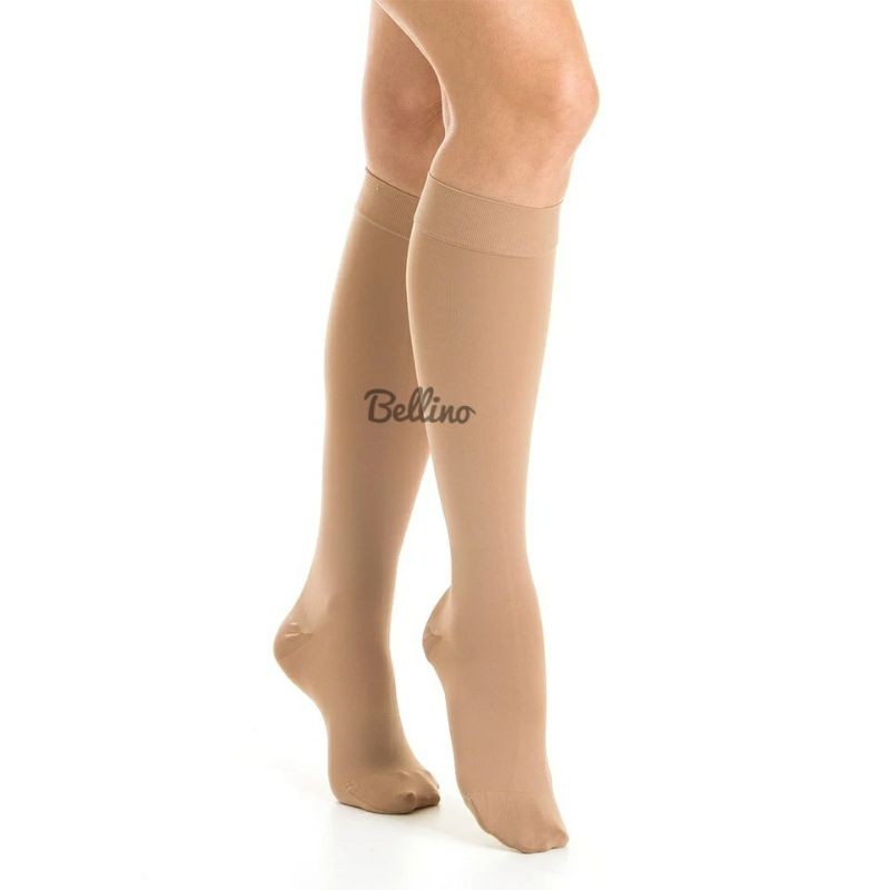 Kaos Kaki Wanita Selutut Bahan Tebal Hitam Putih Cream Murah Berkualitas / Kaos Kaki Panjang Polos