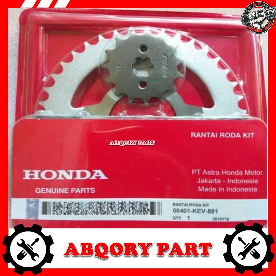 AbqoryPart__Gear Set Gir Kit Paket Roda Supra X Lama Fit Old KEV