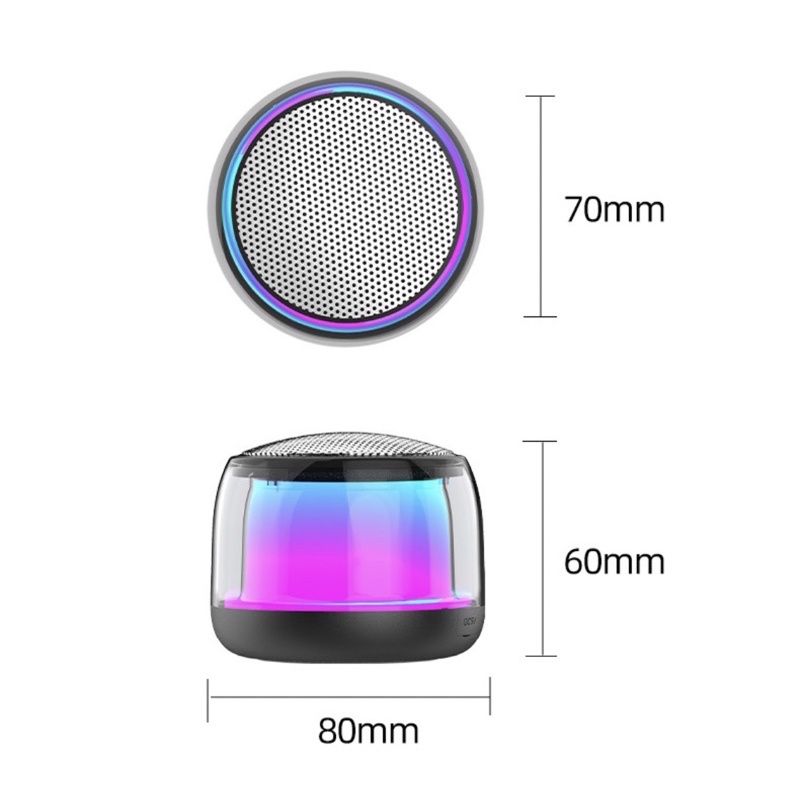 TERMURAH DI SHOPEE / S9 Portable Bluetooth Speaker with LED Lightshow