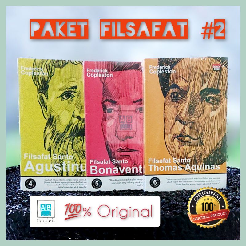 PAKET FILSAFAT SANTO [ Santo Agustinus,Santo Bonaventura,Santo Thomas Aquinas ]