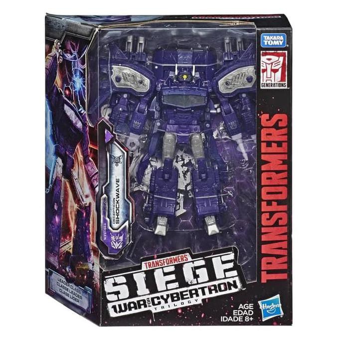 New Arrival Transformers Siege War for Cybertron WFC Decepticon Shockwave