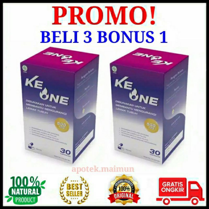 KE ONE ASLI KEONE ORIGINAL OBAT PELANGSING BADAN HERBAL AMPUH