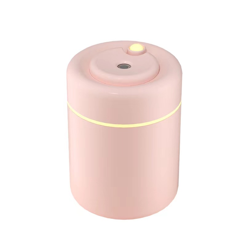 Humidifier Diffuser Aromatherapy Essential Oil Pelembab Ruangan-Pink