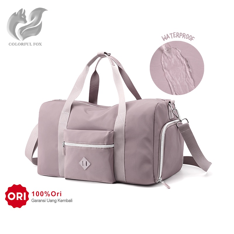 COLORFUL FOX 8545 Tas Travel Wanita Tas Selempang Wanita Multifungsi Travelbag Wanita Bahan Anti Air