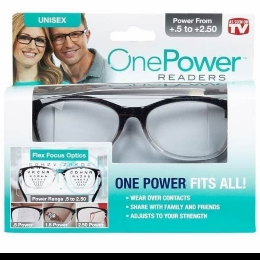 kacamata baca plus auto focus one power readers unisex kaca mata fokus unisex keren praktis fokus