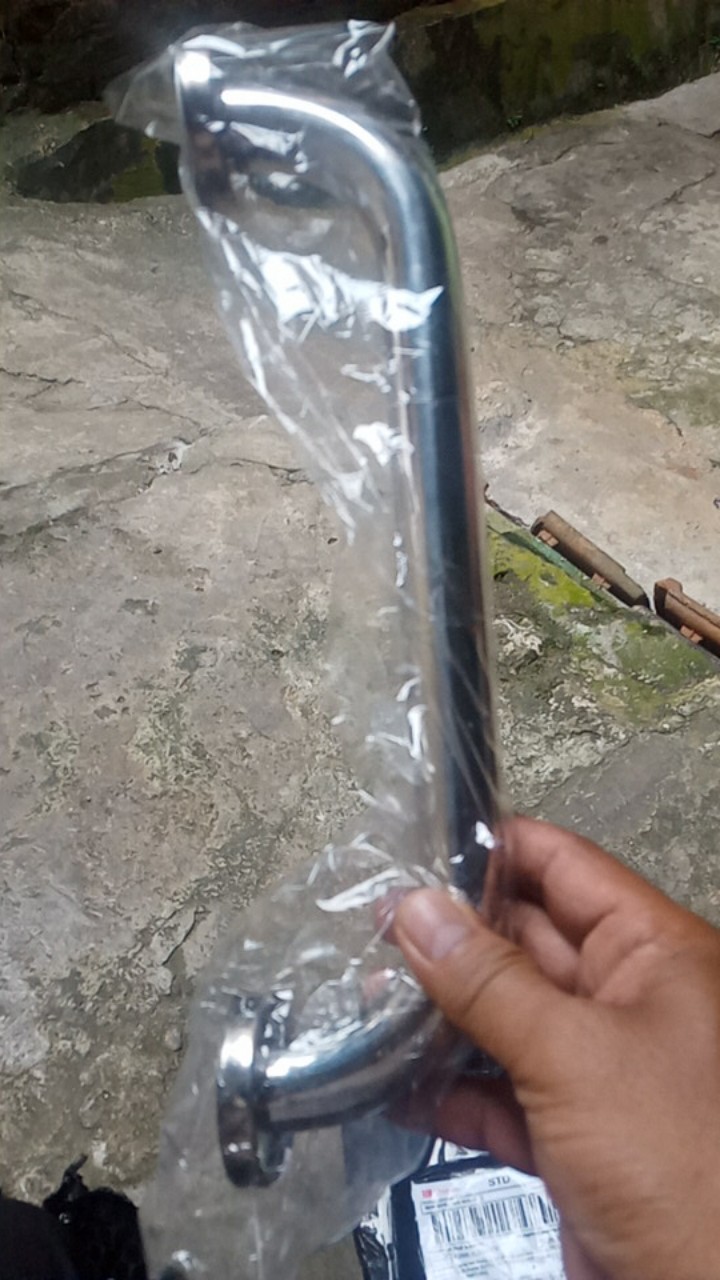 Grab Bar 50cm Pegangan Bathtub Pool Handle Pegangan Kamar Mandi Stainless