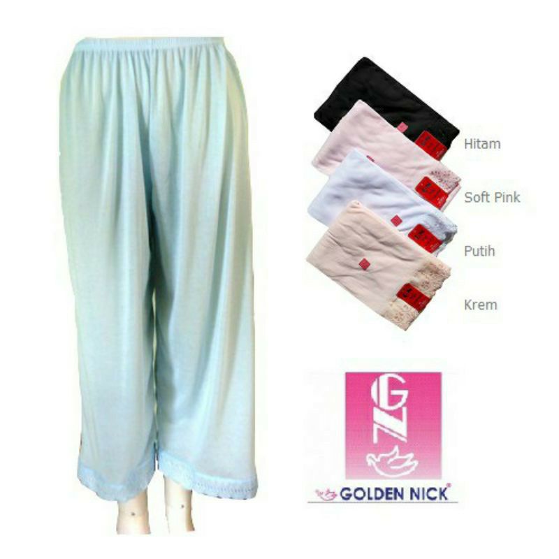 Daleman/Rok Celana Panjang// Dalaman Wanita//RCP19// rok celana panjang golden nick