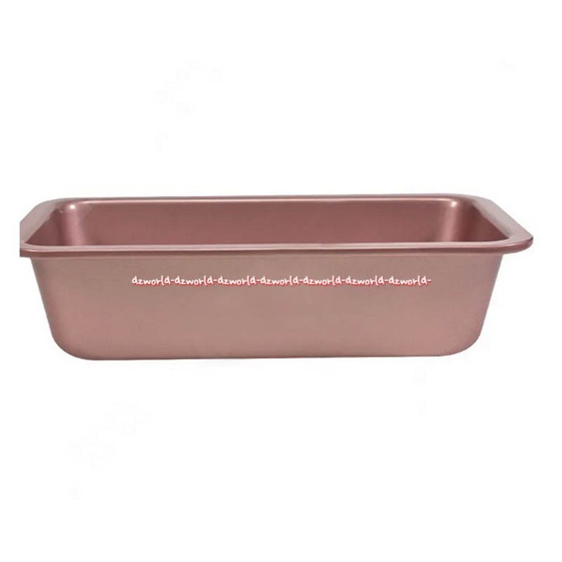 Wiltshire Loaf Pan 24cm Oven Tray Persegi Loyang Tempat Bakar Kue Roti Tawar Anti Lengket Stainless Steel Rose Gold Wit Shire