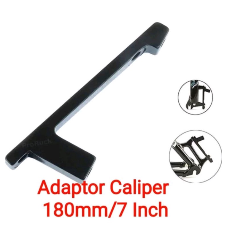 Adaptor Caliper 180mm 7 Inch Adapter Rotor Bracket Cakram Sepeda 180 Postmount