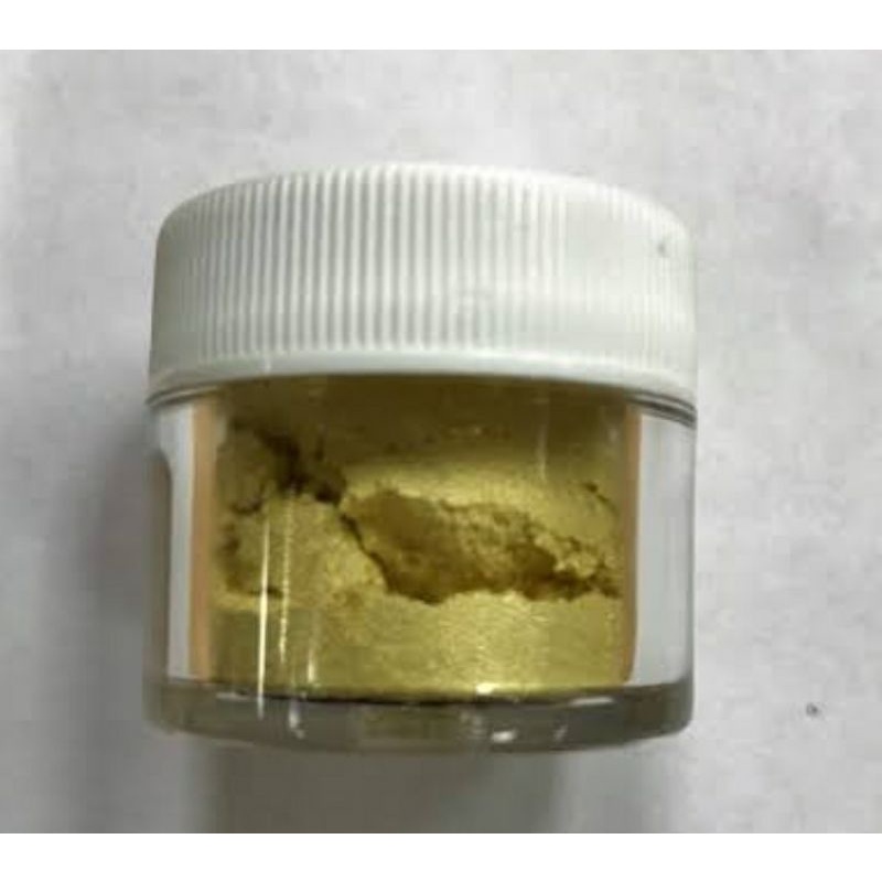 LUSTER DUST GOLD EDIBLE( BUBUK EMAS UNTUK DEKORASI KUE) DAPAT DIMAKAN