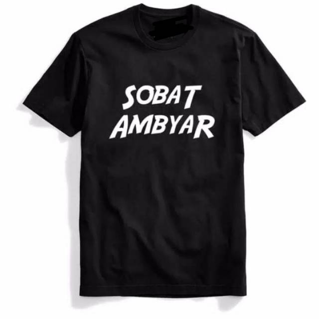 Kaos sobat ambyar se indonesia/kaos sobat ambyar terlaris/termurah